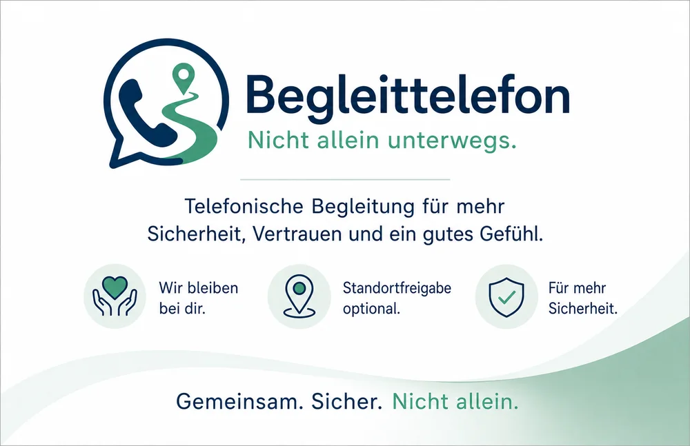 Begleittelefon – gemeinsam, sicher, nicht allein